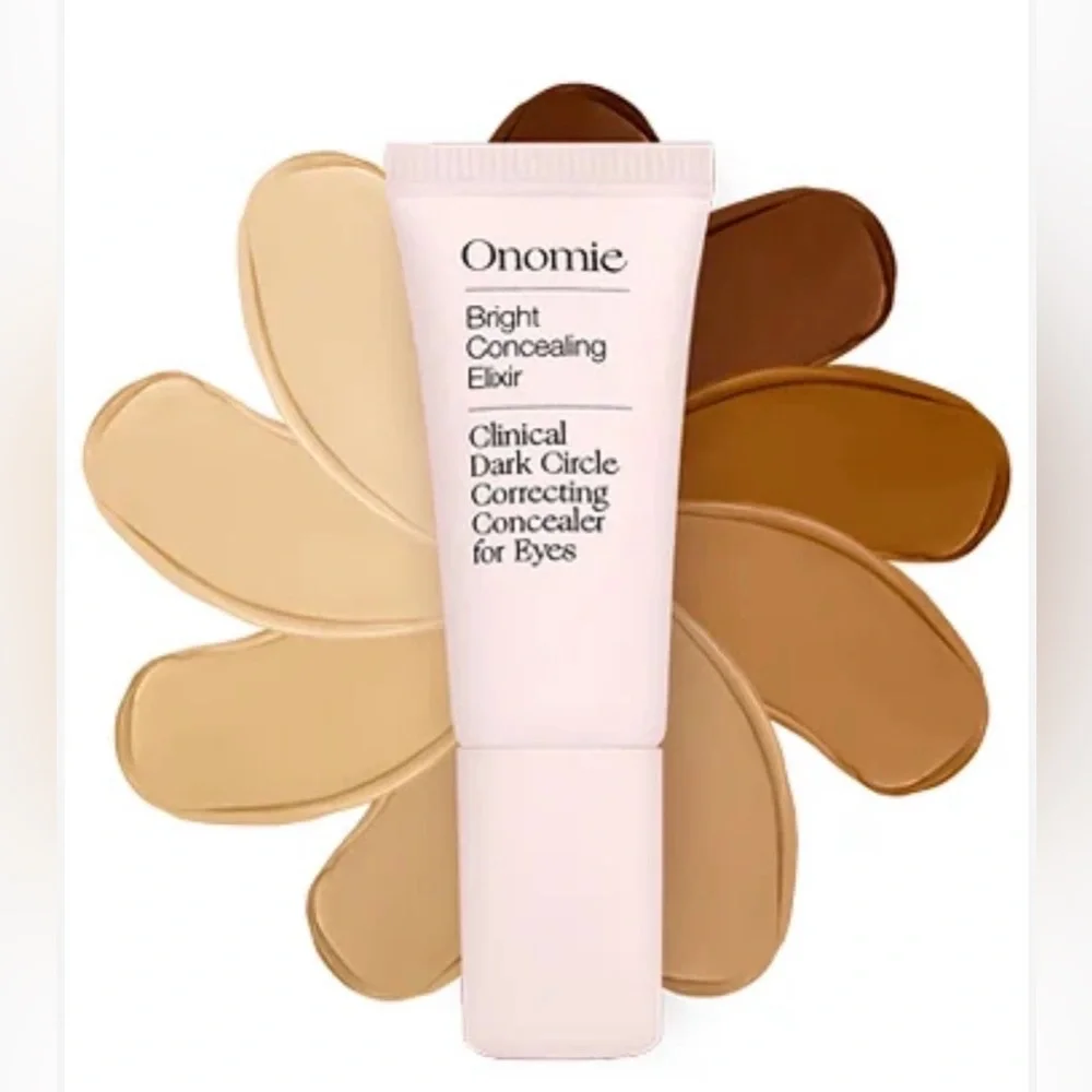Onomie -Eye Dark Circle Concealer Elixir/Tan Neutral 3 Tubes 0.35oz/10g Each NIB